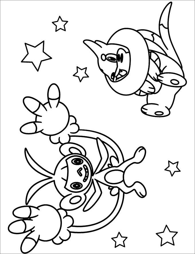 coloring book pages