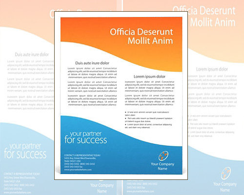 how to put a brochure template on microsoft word