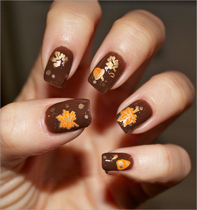 31+ Fall Nail Art Designs