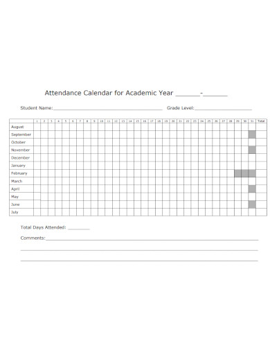 23+ Attendance Sheet Templates - PDF, DOC, Excel