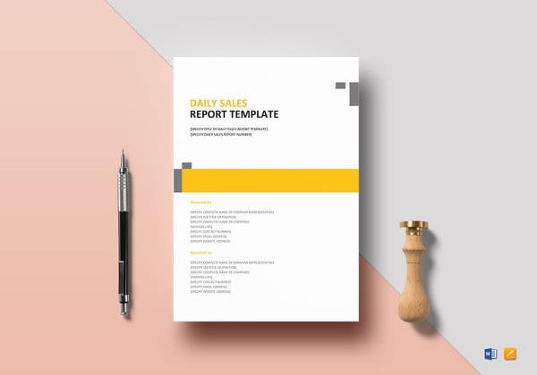 daily sales report template5