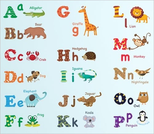 19+ Nursery Alphabet Letters - AI, Vector EPS, PNG, JPEG Format Download