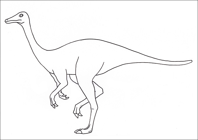 30+ Dinosaur Coloring Page Templates in Illustrator, PDF, PNG, SVG, JPG ...