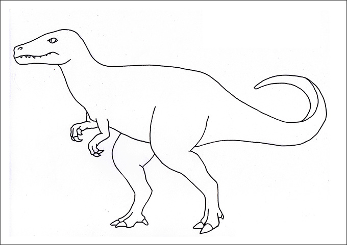 30+ Dinosaur Coloring Page Templates in Illustrator, PDF, PNG, SVG, JPG ...