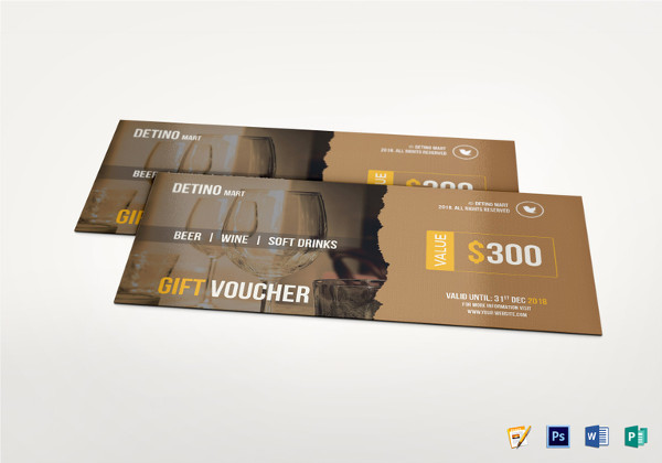 drink voucher template