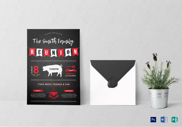 editable-family-bbq-reunion-invitation-template