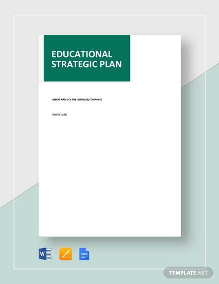 11+ Sample School Strategic Plan Templates in MS Word | PDF | Pages ...