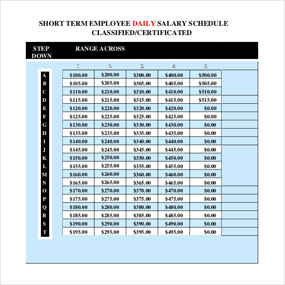 Daily Schedule Template - 39+ Free Word, Excel, PDF Documents Download