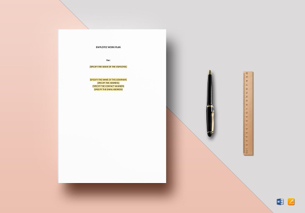 employee-work-plan-template