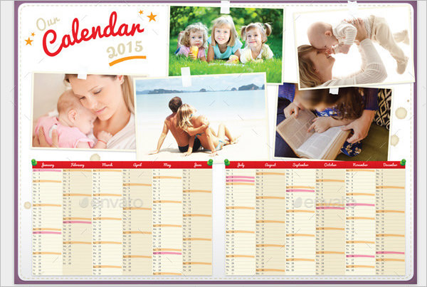 18 Free Family Calendar Templates