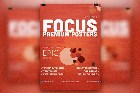 focus campaign flyer template