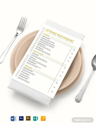 food-menu-board-template