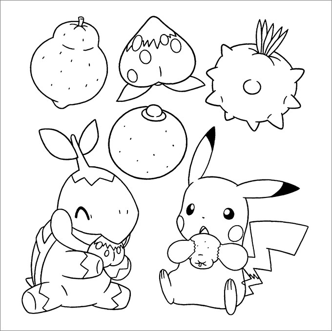 Pokemon Coloring Pages - 31+ Printable JPG, PDF Format Download