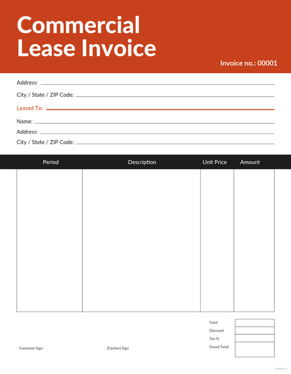 30+ Commercial Invoice Templates - Word, Excel, PDF,AI ...