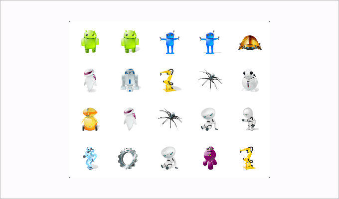 free large android icons