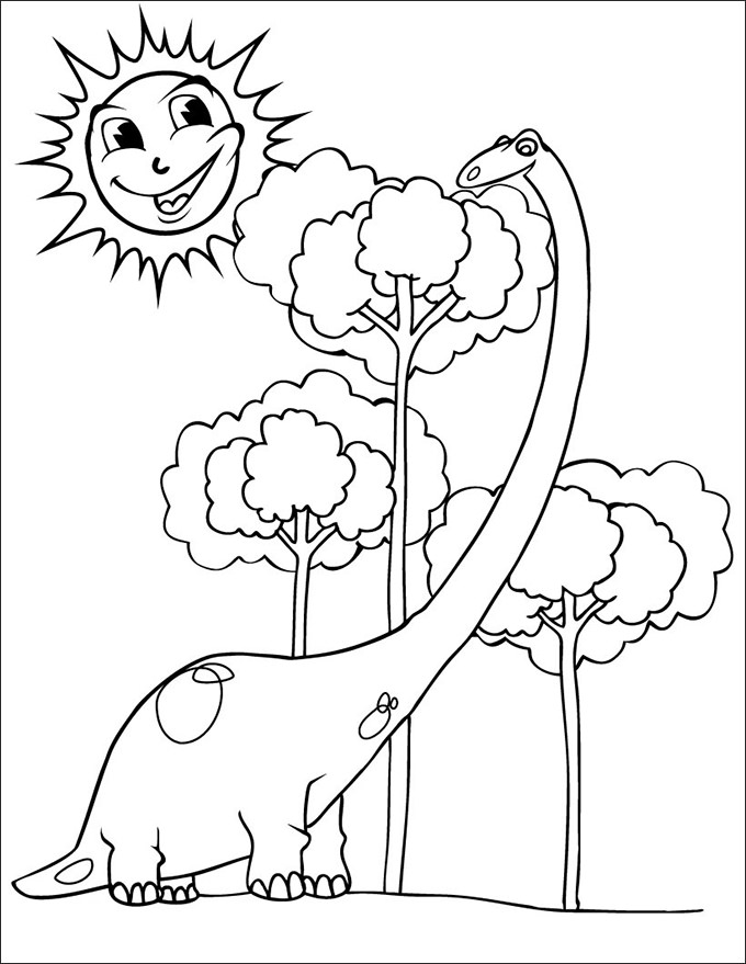 Dinosaur Coloring Pages Pdf 5