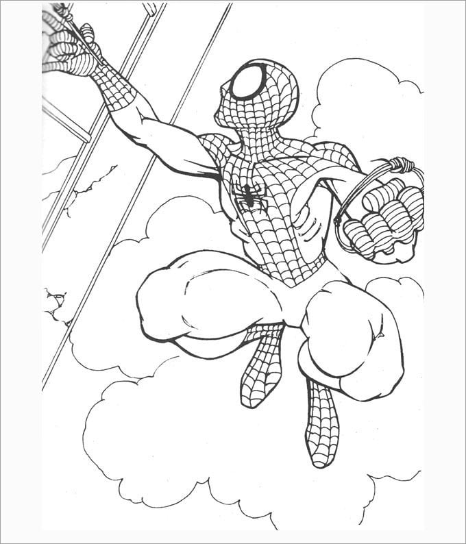 30+ Spiderman Colouring Pages - Printable Colouring Pages