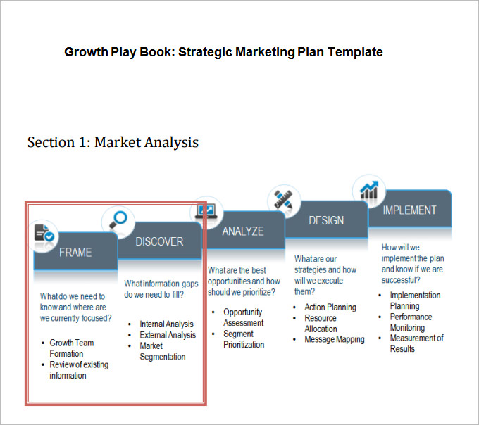 Strategic Marketing Plan Template - 10+ Free Word, PDF ...