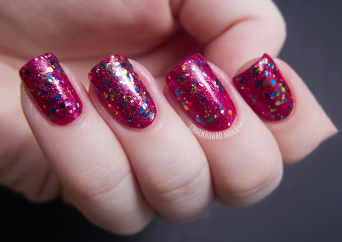 glitter nails designs