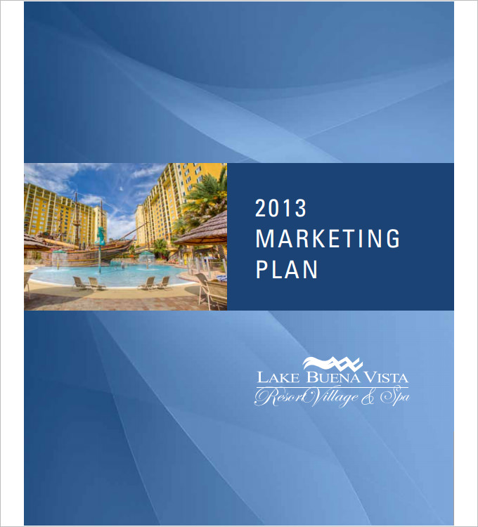 hotel marketing plan template pdf