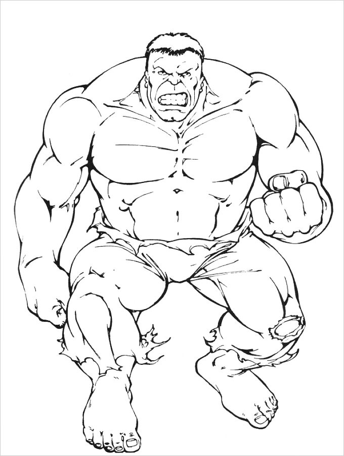 Superhero Coloring Pages - Coloring Pages