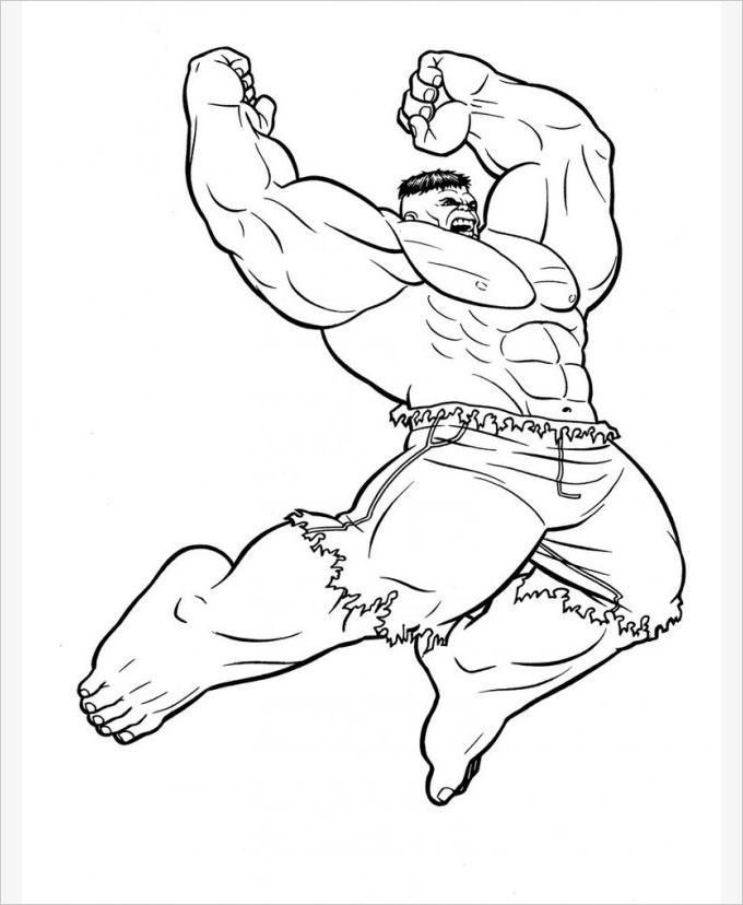 Superhero Coloring Pages - Coloring Pages