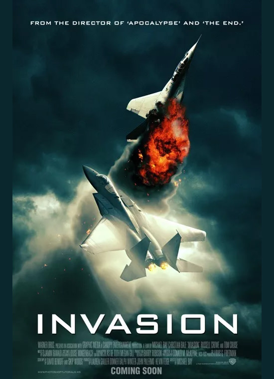 invasion movie poster making tutorials