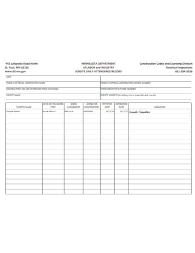 labor-daily-attendance-record-sheet