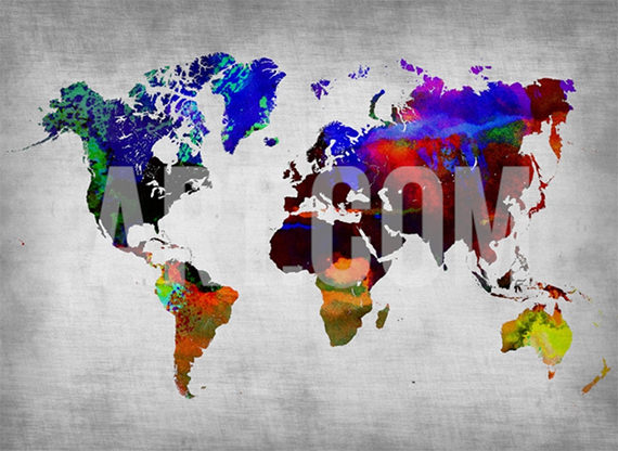 30 World Map PSD Posters Free PSD Posters Download