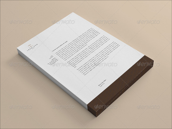 legal and lawyer letterhead download