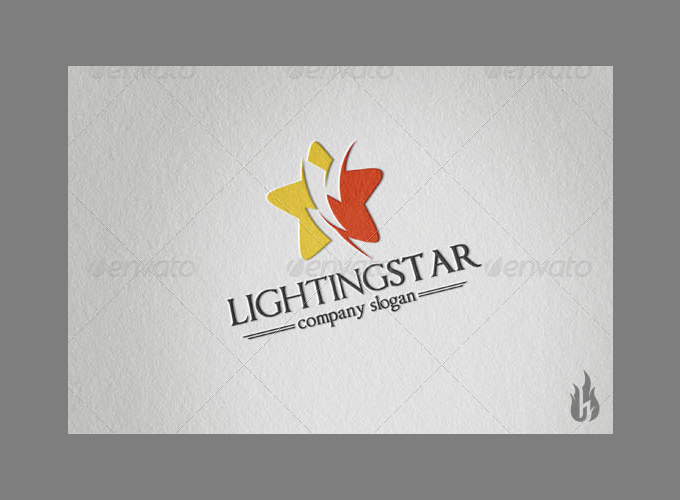 lighting star logo