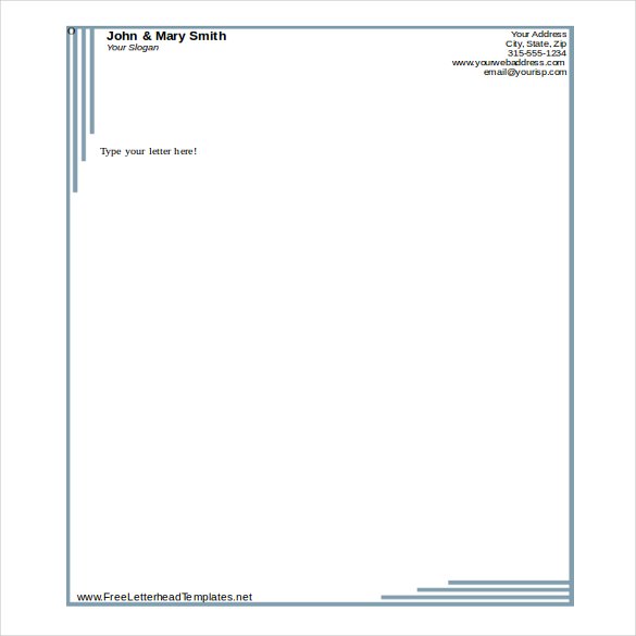 49 Free Letterhead Templates In Microsoft Word Free Premium Templates