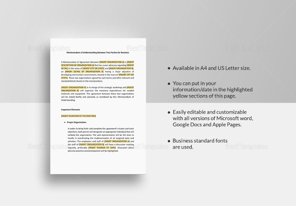 memorandum-of-understanding-between-two-parties-for-business