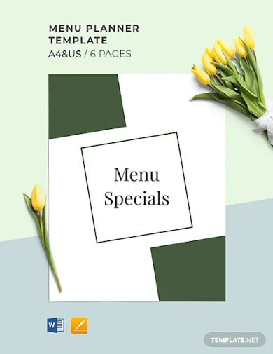 menu-planner-template