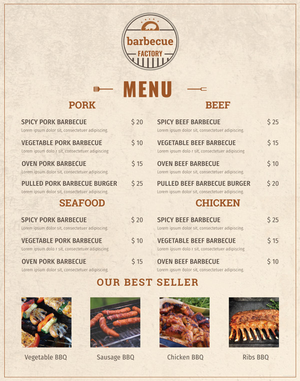 Menu Card - 58+ Free Templates in Word, PSD, PDF, EPS, InDesign Format ...