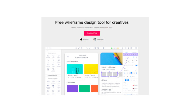 mockplus free wireframe tool