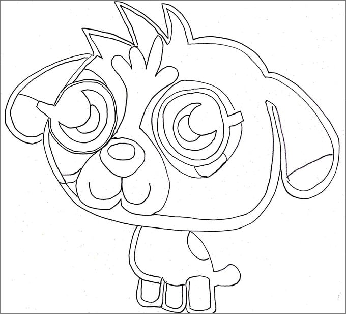 moshi monsters coloring pages to print