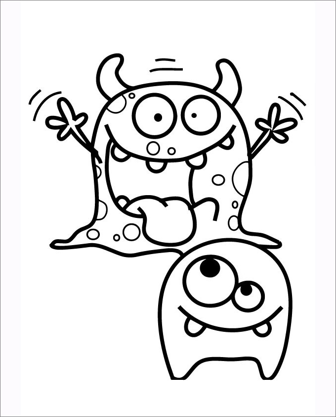 moshi monsters coloring pages dance