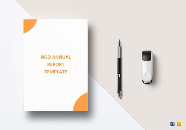 ngo annual report template