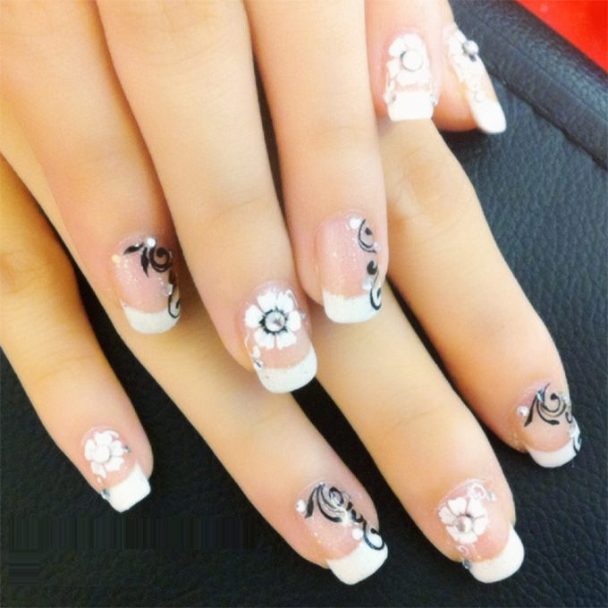 nail design wedding