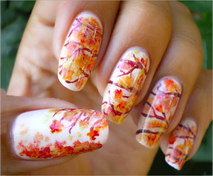 nail designs for the fall