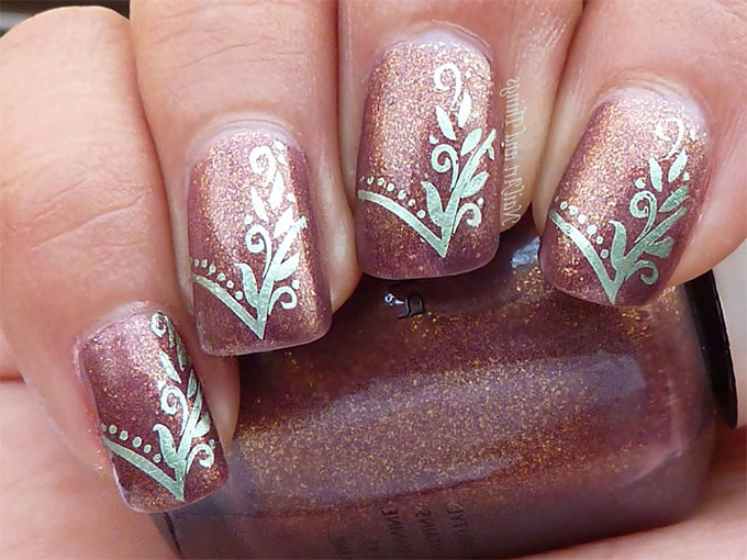 Floral Mandala Nail Art Decal Sticker - Etsy