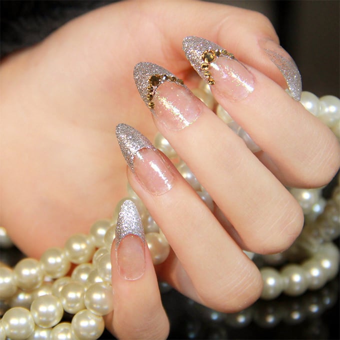 nail wedding design