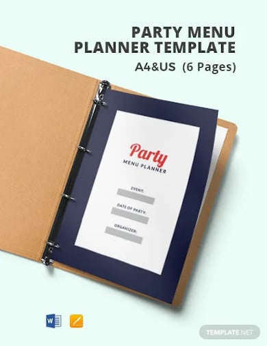 party-menu-planner-template