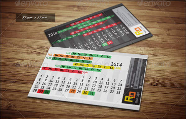 23 Pocket Calendar Templates Free PSD Vector EPS PNG Format Download