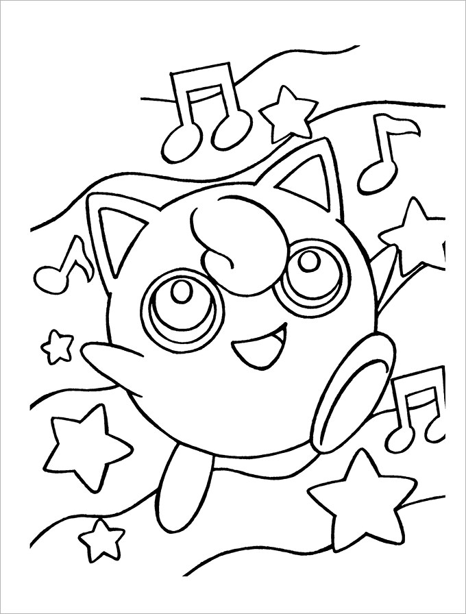 Gambar Pokemon Coloring Pages 30 Free Printable Jpg Pdf Format Color Di 