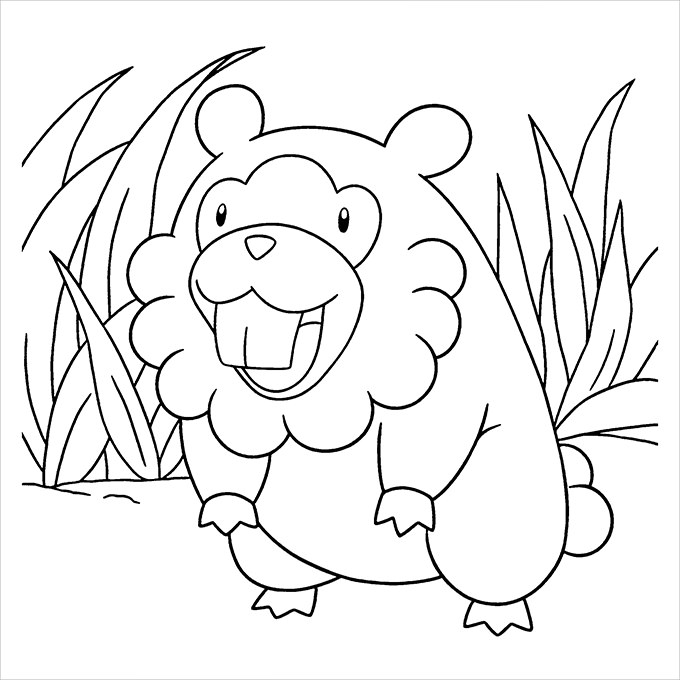 Pokemon Characters Coloring Pages Printable for Free Download