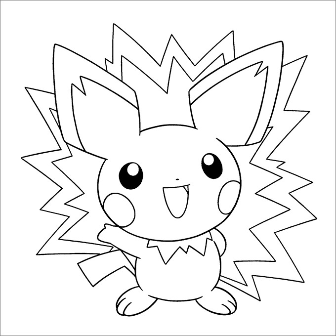 Pokemon Kids Coloring Art Set