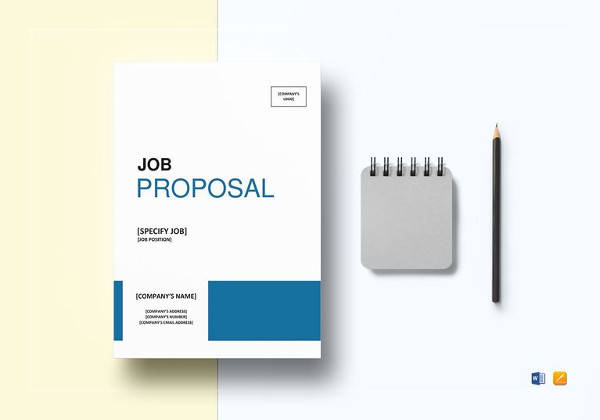 Printable Job Proposal Template in iPages