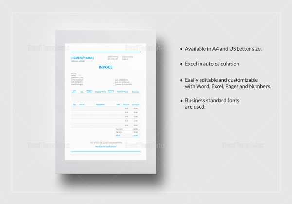 printable sales order template